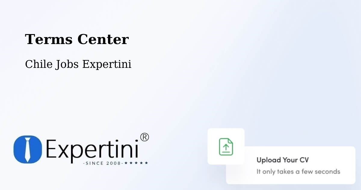 Terms of Service – Mulchén - Chile Jobs Expertini